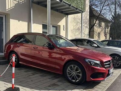 Usata Mercedes C250 AMG line 204 CV (150 kW) 2017 Rosso Station wagon