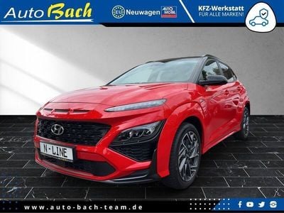 Gebraucht Hyundai Kona N Line 120 PS (88 kW) 2021 Schwarz SUV