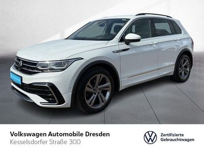 Gebraucht VW Tiguan R-line 150 PS (110 kW) 2023 Pure white SUV