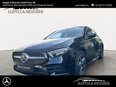 Gebraucht Mercedes A250 AMG line 160 PS (117 kW) 2022 Schwarz Limousine