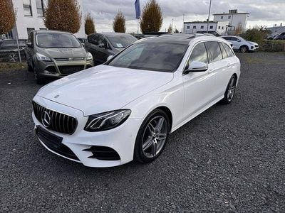 Gebraucht Mercedes E220 AMG 194 PS (142 kW) 2017 Polarweiß Kombi