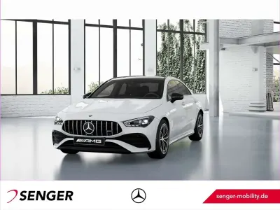 Brugt Mercedes CLA35 AMG AMG 306 HK (225 kW) 2025 Hvid Coupe