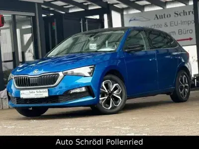 Brugt Skoda Scala Style 150 HK (110 kW) 2019 Blå Hatchback