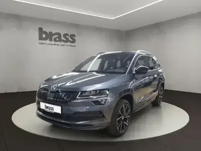 Gebraucht Skoda Karoq SportLine 150 PS (110 kW) 2022 Quarzgrau metallic SUV