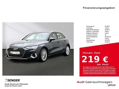 Gebraucht Audi A3 Advanced 204 PS (150 kW) 2022 Manhattangrau Limousine