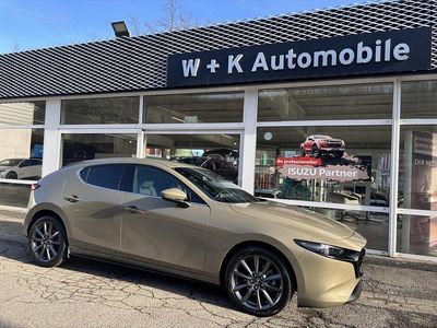 Neu Mazda 3 Exclusive-Line 140 PS (102 kW) 2025 Gelb Limousine