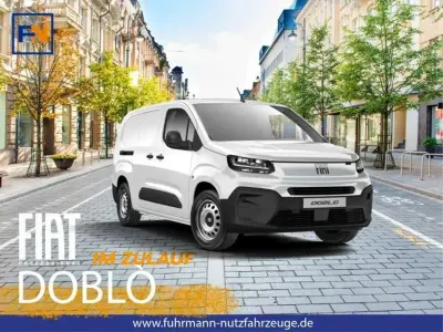 Neu Fiat Doblò 131 PS (96 kW) 2026 Weiß Van / Kleinbus
