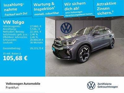 Usata VW Taigo R-line 150 CV (110 kW) 2025 Grigio SUV