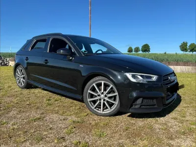 Gebraucht Audi A3 S-Line 150 PS (110 kW) 2019 Schwarz Limousine