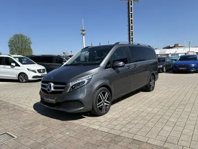 Gebraucht Mercedes V300 Avantgarde Edition 237 PS (174 kW) 2021 Selenitgrau metallic Van / Kleinbus