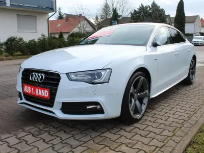 Gebraucht Audi A5 Sportback S-Line 144 PS (105 kW) 2016 Weiß Kleinwagen