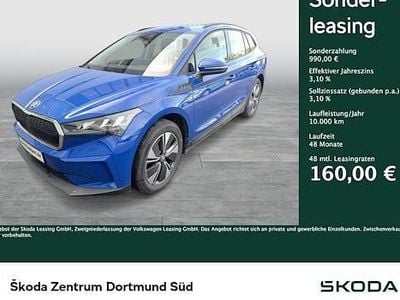 Second-hand Skoda Enyaq iV Loft 108 kW (148 CP) 2023 Albastru SUV