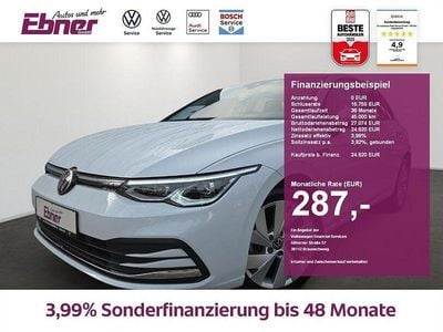 Weiss Gebraucht 2023 VW Golf VIII Style | 24.620 € (Guter Preis)