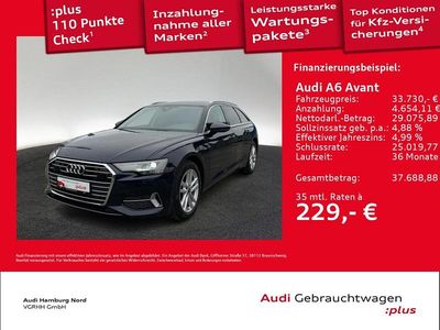 Gebraucht Audi A6 Ambiente 265 PS (194 kW) 2022 Firmamentblau metallic Kombi