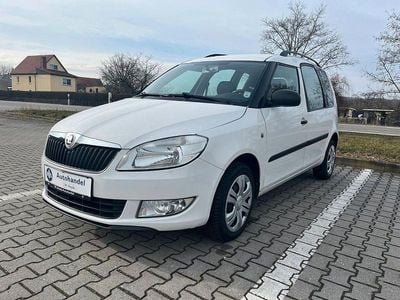 Gebraucht Skoda Roomster Plus Edition 69 PS (50 kW) 2014 Weiß Van / Kleinbus