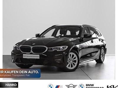 Gebraucht BMW 320e Advantage 204 PS (150 kW) 2022 Schwarz Kombi