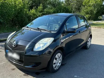 Gebraucht Toyota Yaris 69 PS (50 kW) 2008 Schwarz Kleinwagen
