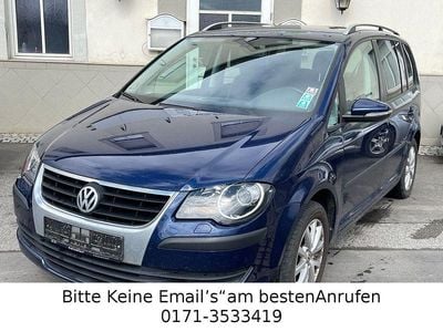 Gebraucht VW Touran Freestyle 102 PS (75 kW) 2009 Blau Van / Kleinbus