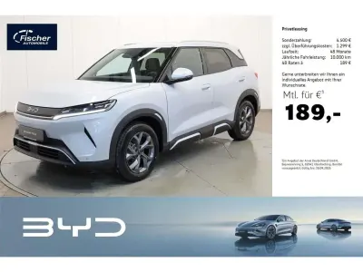 Neu BYD Atto 2 Boost 212 PS (155 kW) 2026 Skiing white SUV