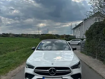 Gebraucht Mercedes CLA35 AMG AMG 306 PS (225 kW) 2019 Weiß Coupé