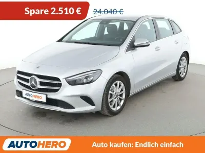 Gebraucht Mercedes B200 Progressive 163 PS (119 kW) 2019 Silber Kleinwagen