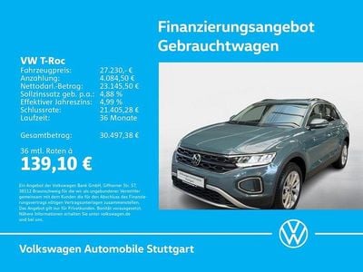 Occasion VW T-Roc Life 150 PK (110 kW) 2025 Blauw SUV