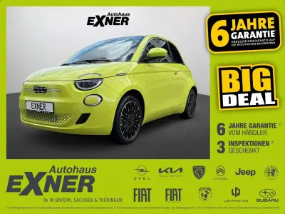 Neu Fiat 500e Icon 86 kW (118 PS) 2026 Amalfi gelb Kleinwagen