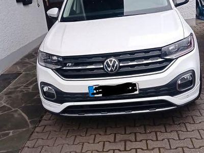 Weiß Gebraucht 2021 VW T-Cross R-line SUV | 21.900 € (Fairer Preis)