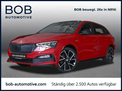 Gebraucht Skoda Scala Monte Carlo 150 PS (110 kW) 2021 Rot Kleinwagen