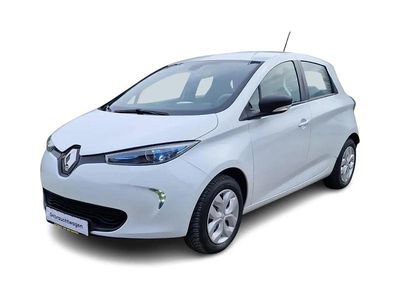 Gebraucht Renault Zoe Life 42 kW (58 PS) 2019 Gletscherweiss (weiß) Kleinwagen