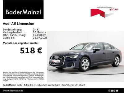 Gebraucht Audi A6 S-Line 340 PS (250 kW) 2024 Blau Limousine