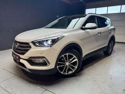 Gebraucht Hyundai Santa Fe Premium 200 PS (147 kW) 2016 Creamy white / sol SUV