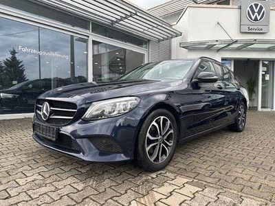 Usata Mercedes C220 Avantgarde 194 CV (142 kW) 2019 Blu Station wagon
