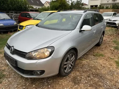 Gebraucht VW Golf VI Comfortline 105 PS (77 kW) 2010 Reflexsilber metallic Kombi