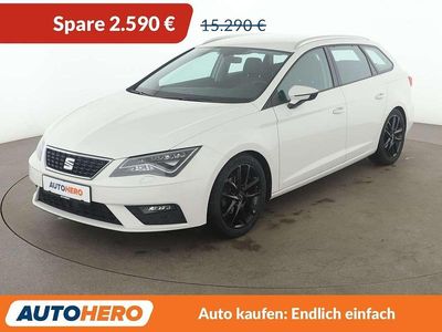 Gebraucht Seat Leon Style 116 PS (85 kW) 2020 White candy Kombi