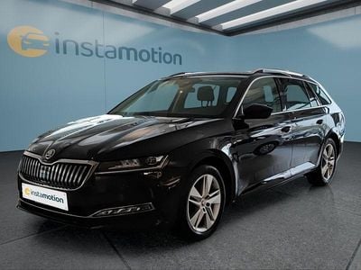 Second-hand Skoda Superb 150 CP (110 kW) 2022 Negru Break