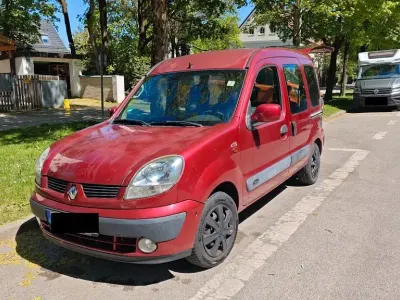 Brugt Renault Kangoo Expression 75 HK (55 kW) 2005 Rød MPV