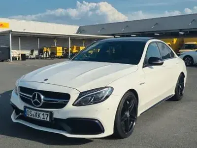 Gebraucht Mercedes C63 AMG AMG 476 PS (350 kW) 2017 Weiß Limousine