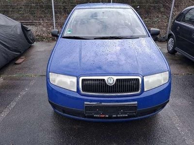 Gebraucht Skoda Fabia Comfort 60 PS (44 kW) 2002 Blau Limousine