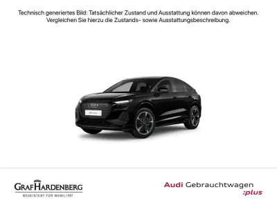 Gebraucht Audi Q4 Sportback e-tron Advanced Plus 150 kW (204 PS) 2022 Schwarz SUV