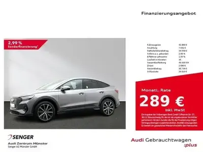 Brugt Audi Q4 Sportback e-tron Ambiente 219 kW (299 HK) 2023 Grå SUV