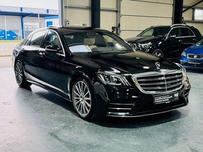 Schwarz Gebraucht 2019 Mercedes S350 AMG Limousine | 33.999 € (Fairer Preis)