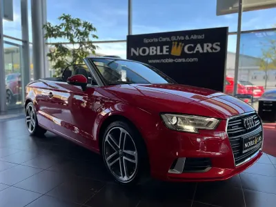Gebraucht Audi A3 Cabriolet S-Line 190 PS (139 kW) 2018 Tangorot metallic (metallic) Cabrio