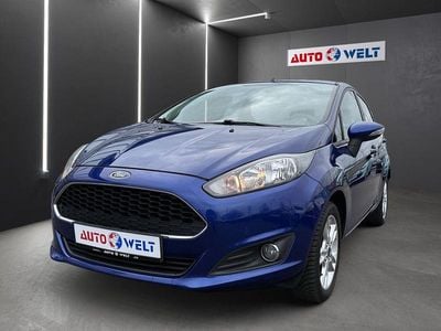 Gebraucht Ford Fiesta 82 PS (60 kW) 2016 Blau Limousine