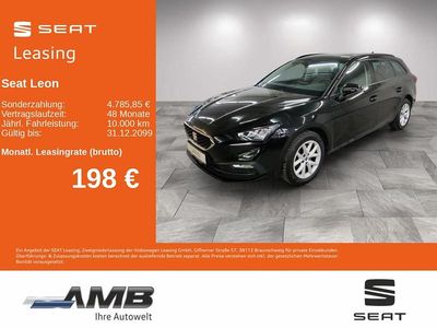 Usata Seat Leon Style 150 CV (110 kW) 2023 Nero Berlina