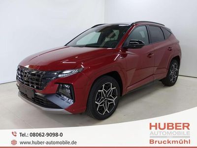 gebraucht Hyundai Tucson N Line 1.6 T-GDi HEV 4WD AT 230PS, Panoramadach, N-Line-Sitzpaket, Winter-Paket, 10,25" Navigationssystem, KRELL-Soundsystem, 360° Kamera, Kurvenlicht, 19 Zoll N-Line Leichtmetallfelgen, uvm.