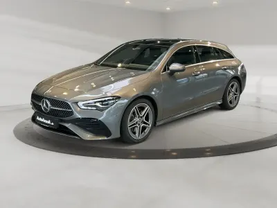 Gebraucht Mercedes CLA200 AMG 150 PS (110 kW) 2025 Metalliclack mountaingrau Kombi