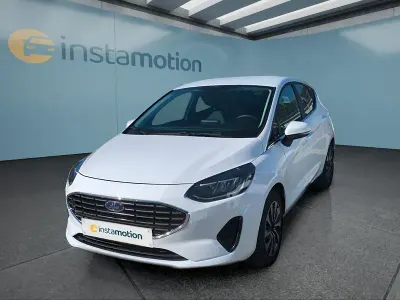 Gebraucht Ford Fiesta Titanium 125 PS (91 kW) 2022 Weiß Kleinwagen
