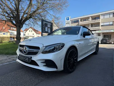 Używany Mercedes C43 AMG AMG 390 KM (286 kW) 2019 Biały Kabriolet