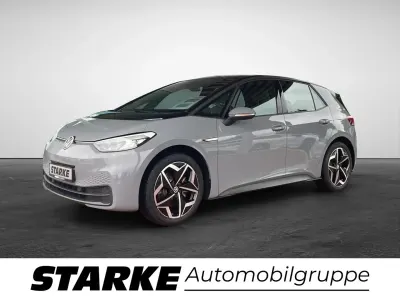Gebraucht VW ID.3 Pure 110 kW (150 PS) 2022 Mondsteingrau schwarz Kleinwagen